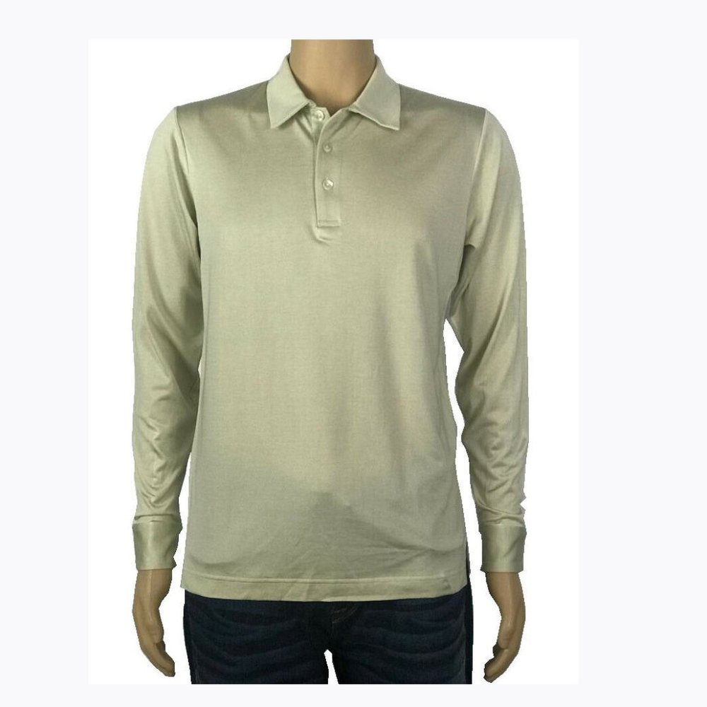 NEW   La Perla Men's Long Sleeve Polo Shirts.